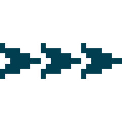 Pixel Arrow Art