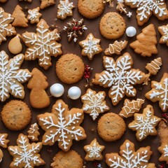 Obraz na płótnie Canvas christmas cookies
