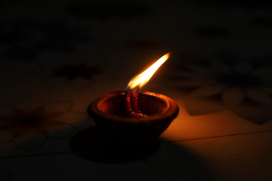 diwali night diya with dark background images