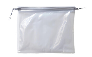 Ziplock Pouch on Isolated Background