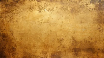 Fotobehang gold vintage textured paper background © Yuwarin