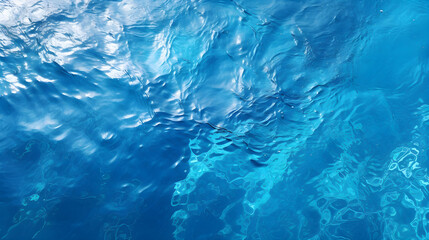 Obraz premium blue water surface.Sea waves abstract backgrounds.