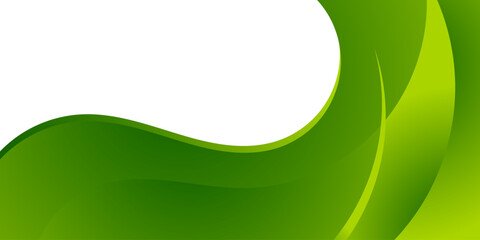 abstract green background with waves