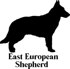 East European Shepherd Dog silhouette dog breeds logo dog monogram logo dog face vector
SVG PNG EPS