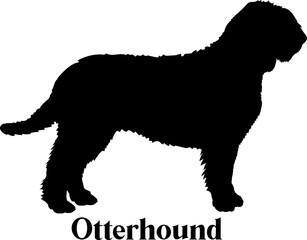 Otterhound Dog silhouette dog breeds logo dog monogram logo dog face vector
SVG PNG EPS