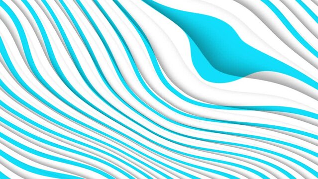4k video footage ,otion graphic background smooth curve waves abstract motion background. Seamless looping animation