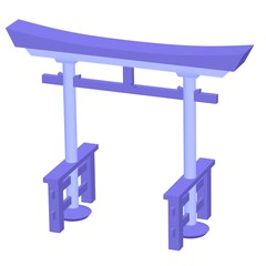 Torii sacred traditional gate Japan shintoism religion.