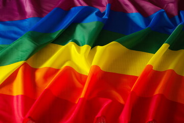 The rainbow flag or pride flag is a symbol of LGBT pride and LGBT social movements.