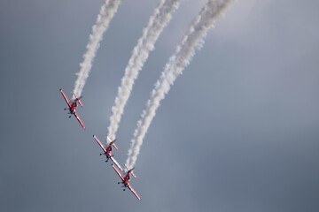 airplane in the sky