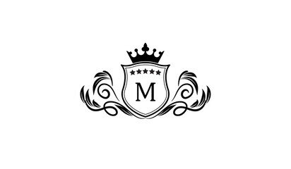 Luxury Royal Card Logo M