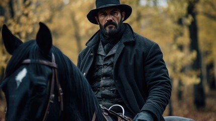 "True Grit: Cowboy and Horse on the Trail"