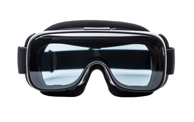 High-Tech Virtual Reality Glasses on Transparent PNG