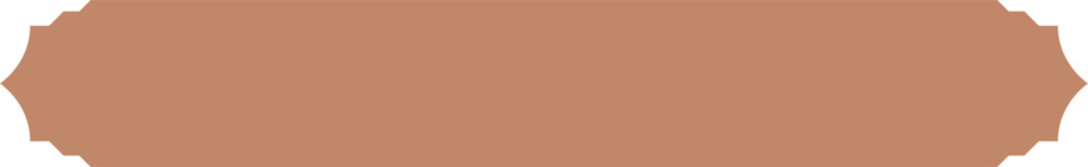 Islamic window frame. Indian and Arabic design with ornament for banner background. Turkish ribbon template. Muslim oriental sale sticker and header for text.