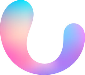 Creative shape. Liquid color