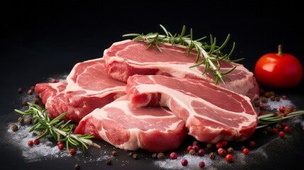 raw pork