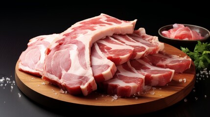raw pork