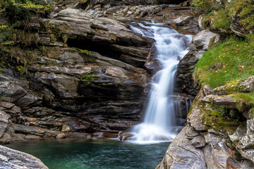 Verzasca Wasserfall © Xaver Klaussner