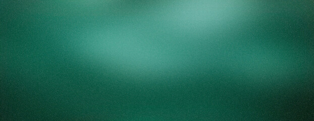 Obraz premium Glowing green blurred light gradient dark grainy black vertical background glowing light spot copy space
