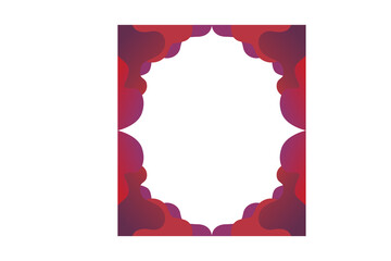 Liquid Ornament Border With Transparent Background