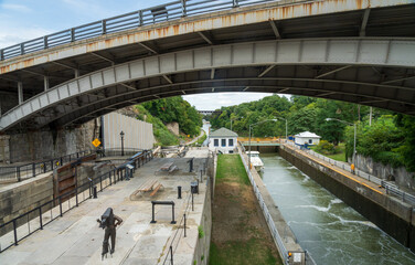 The Lock at Lockport Historic Erie Canal Park