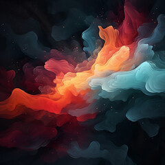 background abstraction red blue green orange colours colourful wallpaper