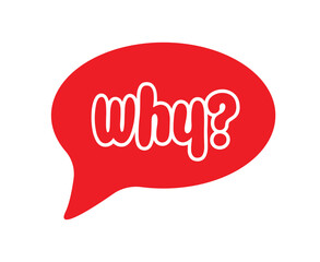 why text on white background
