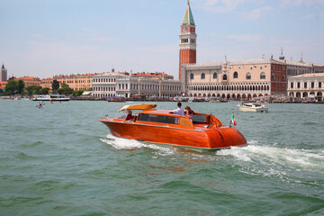 Water sightseeing in Venice