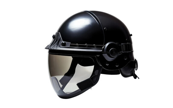 Police SWAT Helmet on Transparent PNG