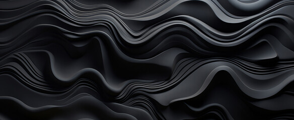 Fototapeta premium abstract black Paper effect background