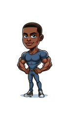 Fototapeta premium Muscle Guy #AI