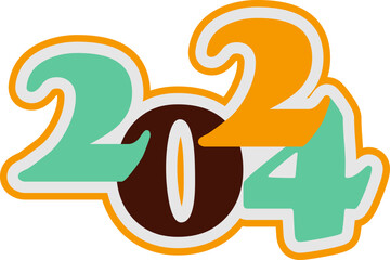 New Years 2024 Doodle 