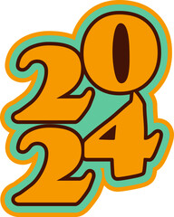 New Years 2024 Doodle 