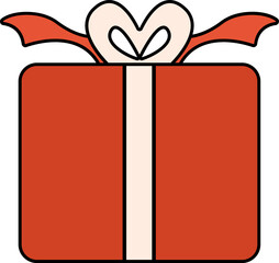 red gift box
