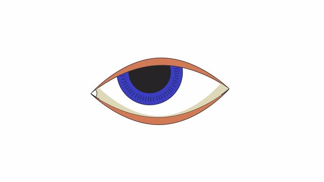 Eye Flashes Animation