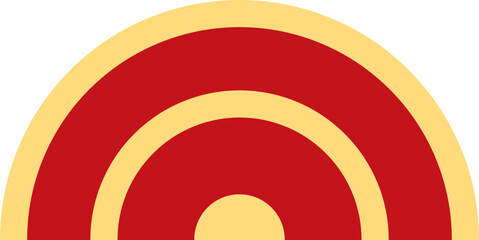 Golden chinese pattern