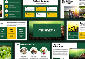 Agriculture Presentation Template