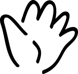 Obraz premium Hand drawn doodle element vector