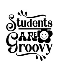students are groovy svg
