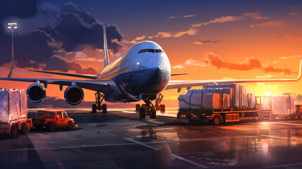 Air freight forwarding industry.