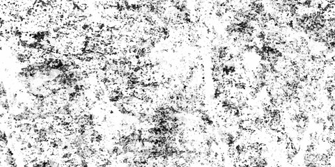 Grunge black and white seamless pattern. Monochrome abstract texture. Background of cracks, scuffs, chips, stains, ink spots, lines. Vintage pattern covering an old object,
