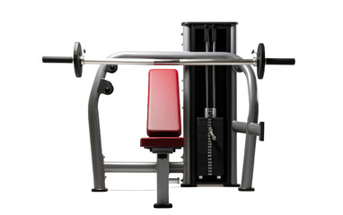Workout Machine Close-Up on Transparent PNG