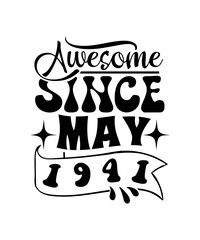 awesome since may 1941 svg