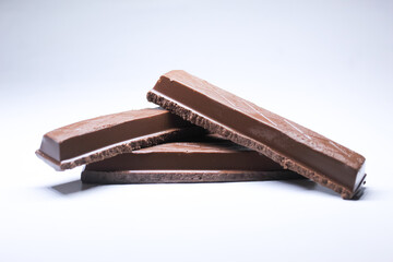 pieces of chocolate
