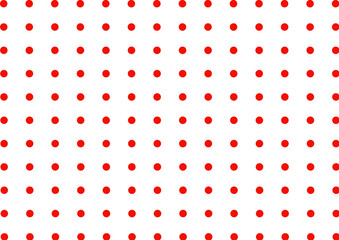 background with red dots