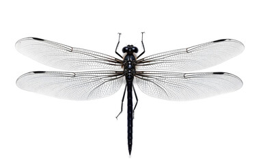 Damselfly Close-Up on Transparent PNG