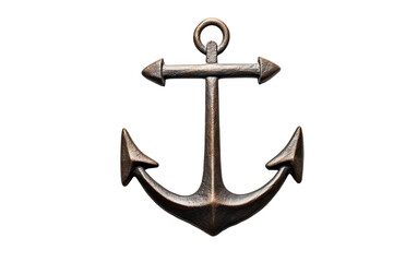 Boat Anchor on Transparent Background