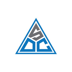 SOC logo design vector template