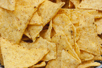 Mexican nachos background