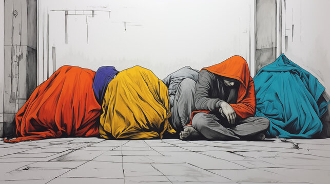 L'Importanza dell'Arte nella Povert&agrave;: Un Quadro di Speranza, AI Generativo