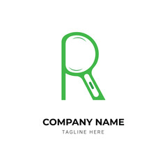 Modern letter logo design concept